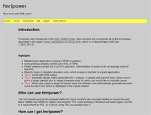 Tablet Screenshot of fmripower.org